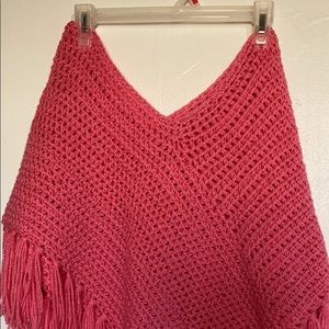 Pink shawl